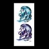 Adesivos de Tatuagem de Braço de Flor Adesivos de Tatuagem de Braço de Dragão Adesivos de Tatuagem de Braço Inteiro Masculino à Prova d'Água Adesivos de Tatuagem de Dragão e Tigre Personalizados
