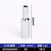 Venta al por mayor del fabricante Dado Hexagonal de 3/8", Dado Extendido de Múltiples Especificaciones para Reparación de Automóviles, Dado para Llave de Carraca Zhongfei con Espejo