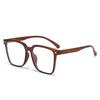 2026 Nueva Moda Retro Ojo de Gato Marco Grande Gafas Sin Graduación Estilo Europeo y Americano Tendencia Callejera Estilo Influencer Adelgazantes Montura Gruesa Gafas