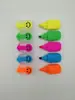Resaltador Mini Personalizado por el Fabricante, Resaltador con Forma Linda, Bolígrafo Graffiti para Mini Cuaderno, Marcador de Punta Oblicua