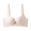 Ropa Interior para Mujer Busto Grande Hace que el Busto Pequeño Parezca Más Pequeño Estilo Delgado Talla Grande Sujetador de Copa Completa Anticaída Sin Costuras Recoge el Flanco Sujetador para Mujer Verano