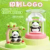 Moderna Decoración de Escritorio con Forma de Árbol de Pino Estilo Chino de Dibujos Animados, Columpio Arcoíris, Figura de Panda, Cochecito de Columpio, Adorno Divertido, Regalo