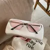 Nuevas Gafas Metálicas Estilo Coreano Ojo de Gato con Marco Grande para Mujer, Gafas Artefacto de Maquillaje Lisas Retro, Gafas Planas de Moda, Gama Alta