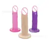 Comercio Exterior Huevo Sin Taza de Succión Grande Cristal Artificial Femenino Caucho Suave Masturbador Tapón Anal Juguete Sexual