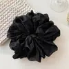 Scrunchie de Seda Falsa Tamanho Extra Amazon Transfronteiriço Elástico de Cabelo de Cetim de Alta Qualidade Acessório de Cabelo Elástico