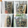 Bolsa à prova de chuva para viagem bolsa de mão com proteção impermeável sobremesa café saco de papel embalagem de capa de chuva dia chuvoso