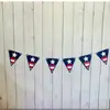 Exclusivo Transfronterizo Fieltro Madera Cuentas Bandera Día de la Independencia Bandera Día Nacional Bandera Fiesta Patriótica