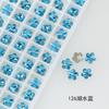 Dongzhou Crystal 6 * 6 pequena flor broca de unhas flor de ameixa em forma especial K9 pontiaguda broca de fundo de unhas de jóias broca de pilha de fábrica atacado