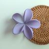 Europa y Estados Unidos clip de pelo de flor de huevo de colores transfronterizo clip de flor clip de tiburón de dama elegante accesorios para el cabello de vacaciones en la playa tocado