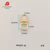 Chaveiro Argola Giratória em Forma de 8 Conector Pingente Argola de Chaveiro Acessórios para Joias DIY