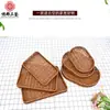 Cesta Tejida de Plástico tipo Ratán Rectangular Oval Cesta de Almacenamiento para Pan Fruta Cesta de Almacenamiento para Exhibición en Supermercado