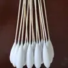 Cotonetes de Algodão Dupla Ponta Personalizados em Tubo, Cotonetes Descartáveis para Maquiagem, Hastes de Algodão para Limpeza de Ouvidos, Cotonetes de Madeira com Ponta Única para Uso Doméstico