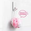 Flor de ducha de fibra súper suave Miaojie cómoda para la piel fácil engrosamiento malla de bola de baño Baño suministros de baño para el hogar