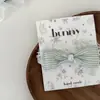 Nuevo pasador de encaje a rayas dulce Lolita con lazo para niños, pasador para bebé, pinza lateral, pinza de pico de pato