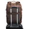 Mochila Marlette Retro Couro Genuíno Mochila Masculina de Alta Qualidade Mochila Crazy Horse Couro Retro Casual Outdoor Viagem Mochila