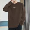 Camiseta de Manga Larga Pesada Estilo Americano 100% Algodón para Hombre, 260g, Nueva de Otoño 2026, Camiseta Base Oversized