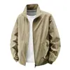 Chaqueta Casual Simple Estilo Coreano 2025 Popular Primavera y Otoño Nueva Chaqueta de Trabajo para Hombre Ropa Exterior Deportes al Aire Libre Holgada