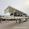 Ventas Transfronterizas de Semirremolques Plataforma para Contenedores Semirremolque Plano de 13m