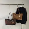 Bolso Retro Coreano con Estampado de Leopardo para Mujer 2025 Otoño Nuevo de Moda Bolso Tote de Gran Capacidad Patchwork Bolso de Hombro para Viajes
