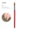 Herramientas de Pluma para Uñas, Pluma para Dibujo de Líneas, Pluma Plana para Tallado de Cristales, Pincel de Barrido, Pluma para Degradados, Pluma para Construcción de Pintura, Herramientas para Uñas