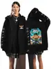 One Piece One Piece Luffy Impresso Zíper Suéter Masculino Casual Moletom Com Capuz Top Cardigan Jaqueta