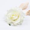 Cabeça de Rosa de Tecido 10cm Decoração de Parede de Flores de Fundo Flor de Seda Simulada Adorno de Cabeça de Casamento Acessórios de Flores Fabricante Atacado