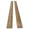 Regla recta de 1 metro cinta métrica regla de madera regla de enseñanza regla de bambú de un metro regla de sastre regla para medir tela pulgada de ciudad regla de 100 centímetros