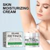 Eelhoe Crema Hidratante para Axilas Crema Hidratante y Nutritiva para Codos y Axilas, Crema para el Cuidado de la Piel Suavizante y Brillante