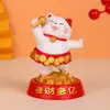 Enfeite Maneki-neko Fofo Personalizado de Fábrica Artesanato em Resina Gatinho Desenho Animado Decoração de Mesa Presente Festivo