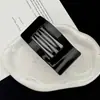 Presilha Quadrada Vazada Estampa de Leopardo de Alta Qualidade para Mulheres, Presilha de Tubarão Retrô para a Parte de Trás Completa da Cabeça, Presilha Horizontal para Grande Volume de Cabelo