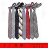 Corbata Versátil Casual Rayas Universidad Clásico Cuadros Estudiante Algodón Corbata Camisa Hombres y Mujeres Corbata de Mano
