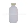 Botella de loción con tapa abatible de 300 ml de material de felpa PE con manchas, loción corporal, champú, gel de ducha, botella de loción, botella cosmética