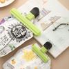 Clip sellador de alimentos conveniente a prueba de humedad para mantener la frescura, clip sellador de embalaje, clip sellador de bolsas de plástico para el hogar, té, bocadillos