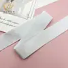 0.7-4.0cm Pelaje Brillante Base Elástica Banda Elástica Terciopelo Blanco y Negro Antideslizante Tirante de Bra para Hombro Falda de Tirantes de Toalla Banda Elástica
