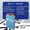 Sistema de generación de energía fotovoltaica de 1200W con control inteligente WIFI, resistente al agua nivel ip66, inversor solar