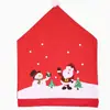 Suministros para Decoración Navideña, Cubiertas para Cubiertos de Mesa de Fiesta Navideña, Fundas para Sillas, Fundas para Sillas de Restaurante, Manteles Individuales Navideños de Sombrero Grande