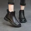 Populares botas retro Martin, botines para mujer, nueva colección otoño/invierno 2026, estilo coreano, tacón bajo, versátiles y forrados de felpa