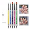 Ferramentas de unhas Amazon caneta de fototerapia de 5 peças lantejoula caneta para nail art de ponta dupla caneta de desenho de linha de puxar caneta furadeira