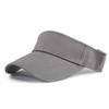 Gorra Visera de Algodón Puro Sombrero de Verano para Mujer Protección Solar Versátil Sombrero Casual sin Ala Coreano Sombrero de Sol para Hombre Adulto