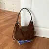 Bolsa de ombro tote feminina transfronteiriça, novo modelo 2026 para mulheres, design de nicho, bolsa de viagem leve para mulheres