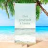 Toalha de Praia de Microfibra Comércio Exterior Cenário Subaquático Suave Absorvente Exterior Especial Estampada Toalha de Praia Toalha de Banho