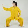 Uniforme Tai Chi Yucheng Novo Modelo 2026 Primavera, Verão, Outono Uniforme de Prática de Artes Marciais Estilo Chinês Bordado de Nuvem Auspiciosa Unissex