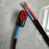 Longitud de 1 m 2+6 Torre de Hierro Xingheng Grande 8 Cuadrados Cable de Silicona Suave con Manguito de Cobre Engrosado Malla