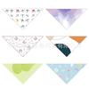 Nuevo pañuelo para mascotas transfronterizo toalla de saliva de algodón toalla triangular multifunción venta al por mayor pañuelo para mascotas pañuelo para mascotas