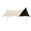 Tenda de Lona de Vinil para Exterior Portátil Grande Equipamento de Acampamento Acampamento Piquenique Tenda de Proteção Solar à Prova de Chuva à Prova de Vento