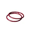 Pulseira de Tira Fina de Jade de Vidro Anel de Vidro Sem Passo Anel Sem Passo Roupas Han Antigas Acessórios Sem Passo Pulseira Jingle Pulseira Fina para Mulheres