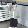 Chaqueta de Primavera y Otoño para Niños 2026 Nuevo Estilo Chaqueta de Otoño Moderna y Elegante para Niños Ropa Casual Chic para Niños