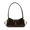 Bolso Ysl de Gama Alta Estilo Francés para Mujer, Nuevo Modelo 2026, Bolso de Hombro de Lujo Ligero, Bolso de Mano Versátil con Textura, Moderno