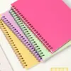 Caderno A5-80 em espiral com esta capa simples de PP de diário estudantil para comércio exterior