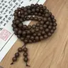 [Set de Regalo Clásico] Pulsera de Hilo Manual de Cuentas de Fragancia Herbal China Hechas a Mano Yongzheng Summer Escape 108 Cuentas para Jugar y Admirar